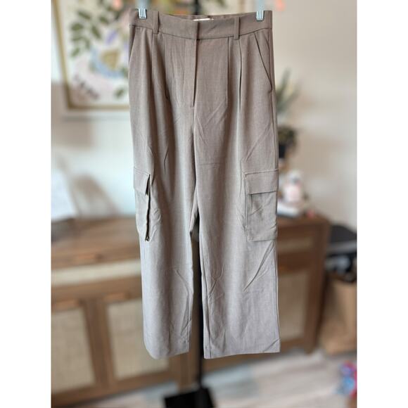 Abercrombie & Fitch Sloane Lightweight Tailored Cargo Pant Beige Womens Sze 27/4 - Picture 11 of 13